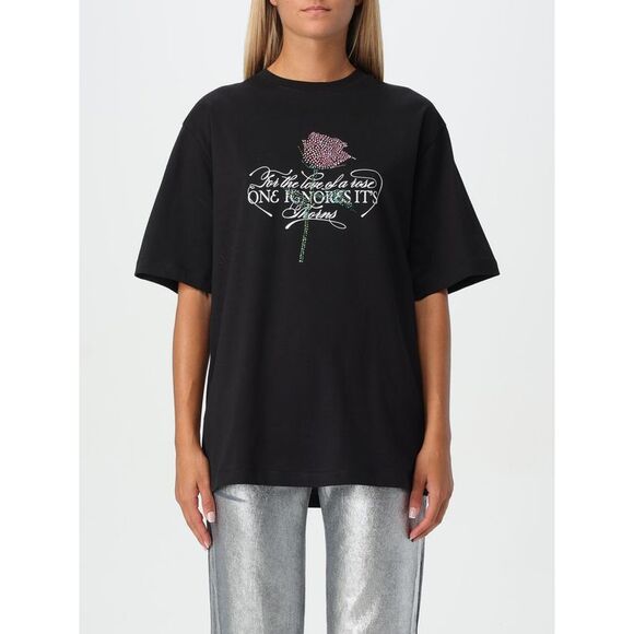 Msgm T-Shirt Woman Black